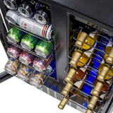 Newair 18 Bottle 60 Can Wine and Beverage Refrigerator Cooler