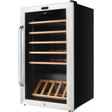 Whynter 34 Bottle 6 Shelf Lockable Wine Refrigerator