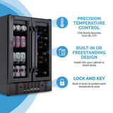 Newair, 24" Wine Cooler & Mini Fridge