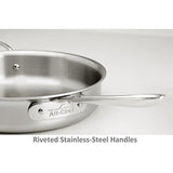 All-Clad Brushed Stainless D5 Cookware