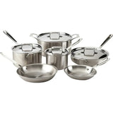 All-Clad Brushed Stainless D5 Cookware