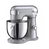 Cuisinart Precision Master 5.5 Quart Stand Mixer, Brushed Chrome