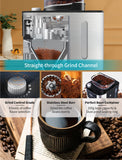 GEVI 10-Cup Programmable Grind and Brew Coffee Maker, 0.73 OZ