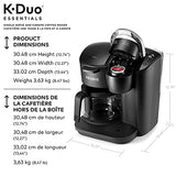 Keurig K-Duo Essentials Coffee Maker, Black