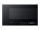 Samsung Smart Bespoke ME21A706BQN - Microwave oven - over-range - 2.1 cu. ft - 1000 W - navy steel with built-in exhaust system