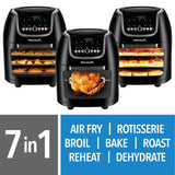 PowerXL Vortex Air Fryer Pro Plus 10 Quart Capacity, Black, 1700 Watts,