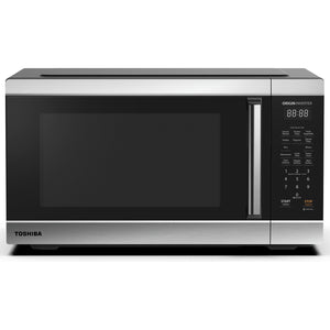 Toshiba 2.2 cu. ft. Countertop Microwave Oven, 1200 Watts, Stainless Steel