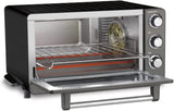 Restored Cuisinart TOB-60N1BKSFR Convection Toaster Oven Broiler Black Stainless Steel - (Refurbished)