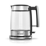 Russell Hobbs Glass 1.7L Electric Kettle, Black & Stainless Steel, KE7900BKR