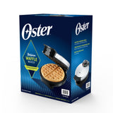 Oster 8" Nonstick Belgian Waffle Maker with Temperature Control, Silver