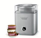 Cuisinart ICE-30BC Pure Indulgence 2-Quart Frozen Yogurt-Sorbet & Ice Cream Maker, Brushed Stainless