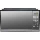 Oster 1.3 Cu. ft. Stainless Steel with Mirror Finish Microwave Oven with Grill