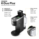 Keurig K-Duo Plus Single Serve & Carafe Coffee Maker