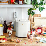 Beautiful 1.5QT Ice Cream Maker with Touch Activated Display, White Icing by Drew Barrymore