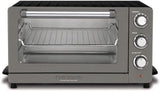 Restored Cuisinart TOB-60N1BKSFR Convection Toaster Oven Broiler Black Stainless Steel - (Refurbished)