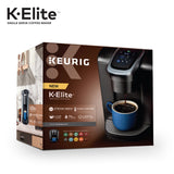 Keurig K-Elite Brushed Slate Single-Serve K-Cup Pod Coffee Maker