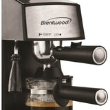 Brentwood GA-125 20 oz New Espresso and Cappuccino Maker, Black