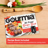 Gourmia 6-Qt Digital Air Fryer with Guided Cooking, Black GAF686