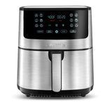 Gourmia 8-Qt Digital Air Fryer with Guided Cooking, Easy Clean, Stainless Steel