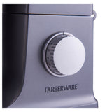 Farberware 6 Speed 4.7 Quart Gun Metal Professional Stand Mixer